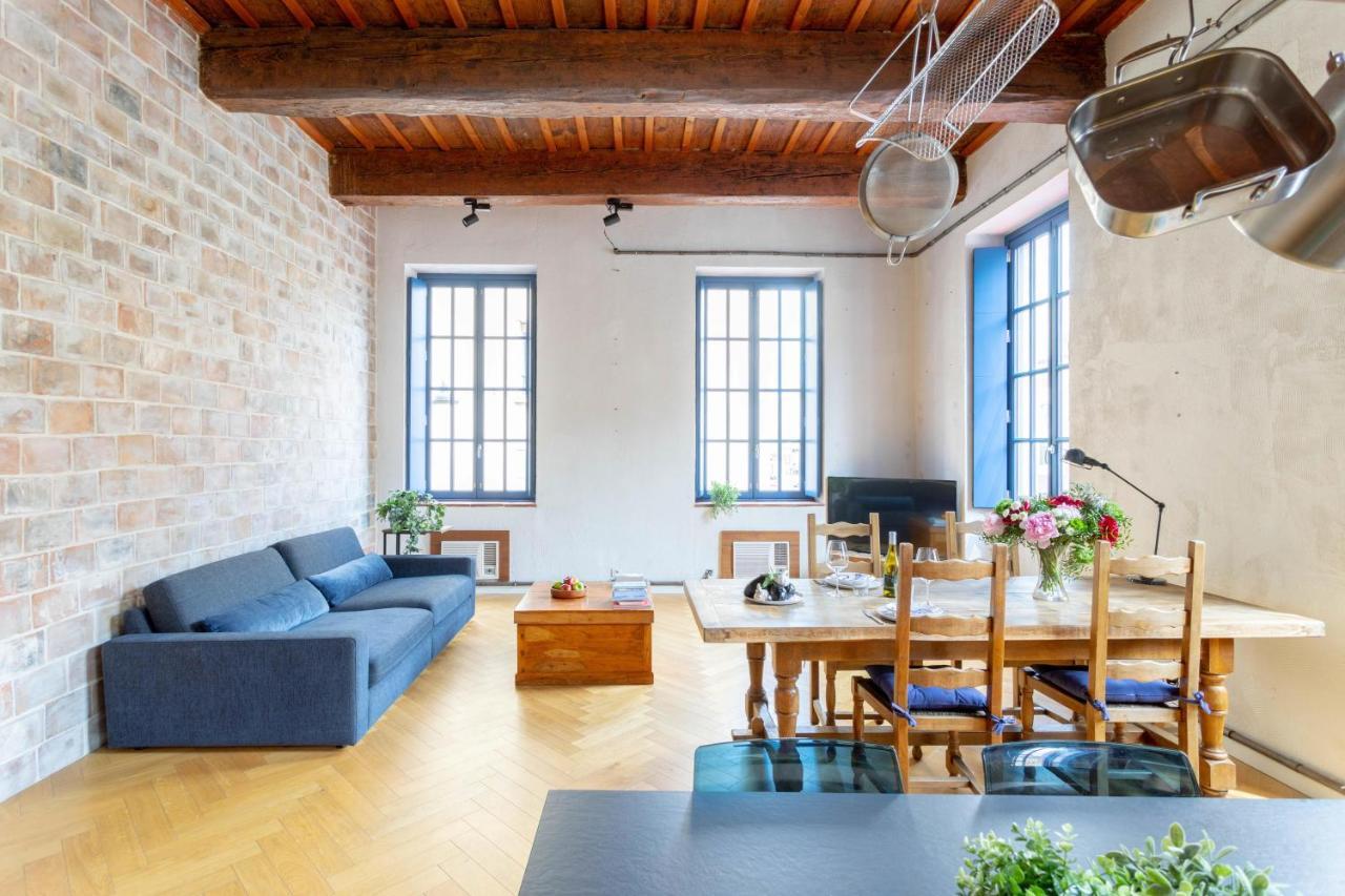 Sunny Stylish Spacious Loft In Old-Port Marseilles Buitenkant foto