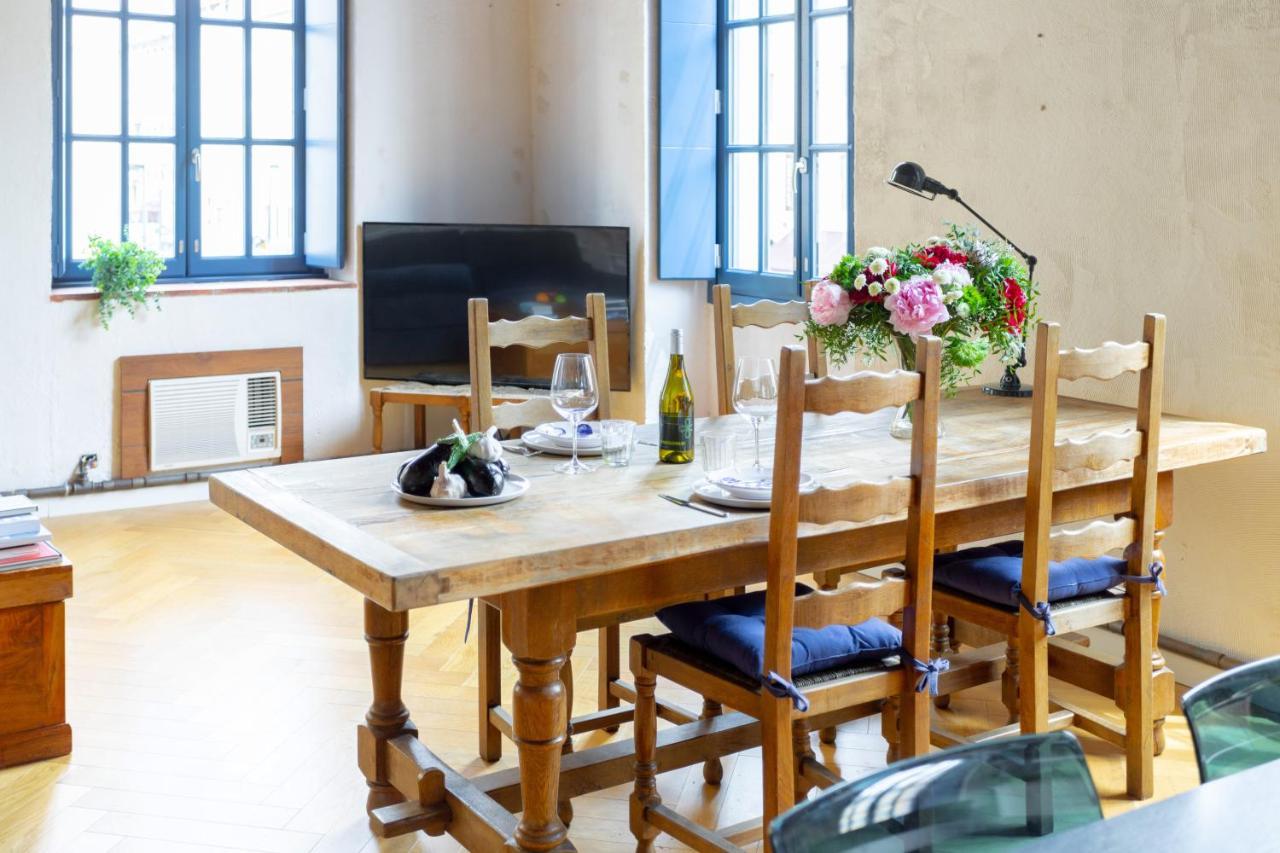 Sunny Stylish Spacious Loft In Old-Port Marseilles Buitenkant foto