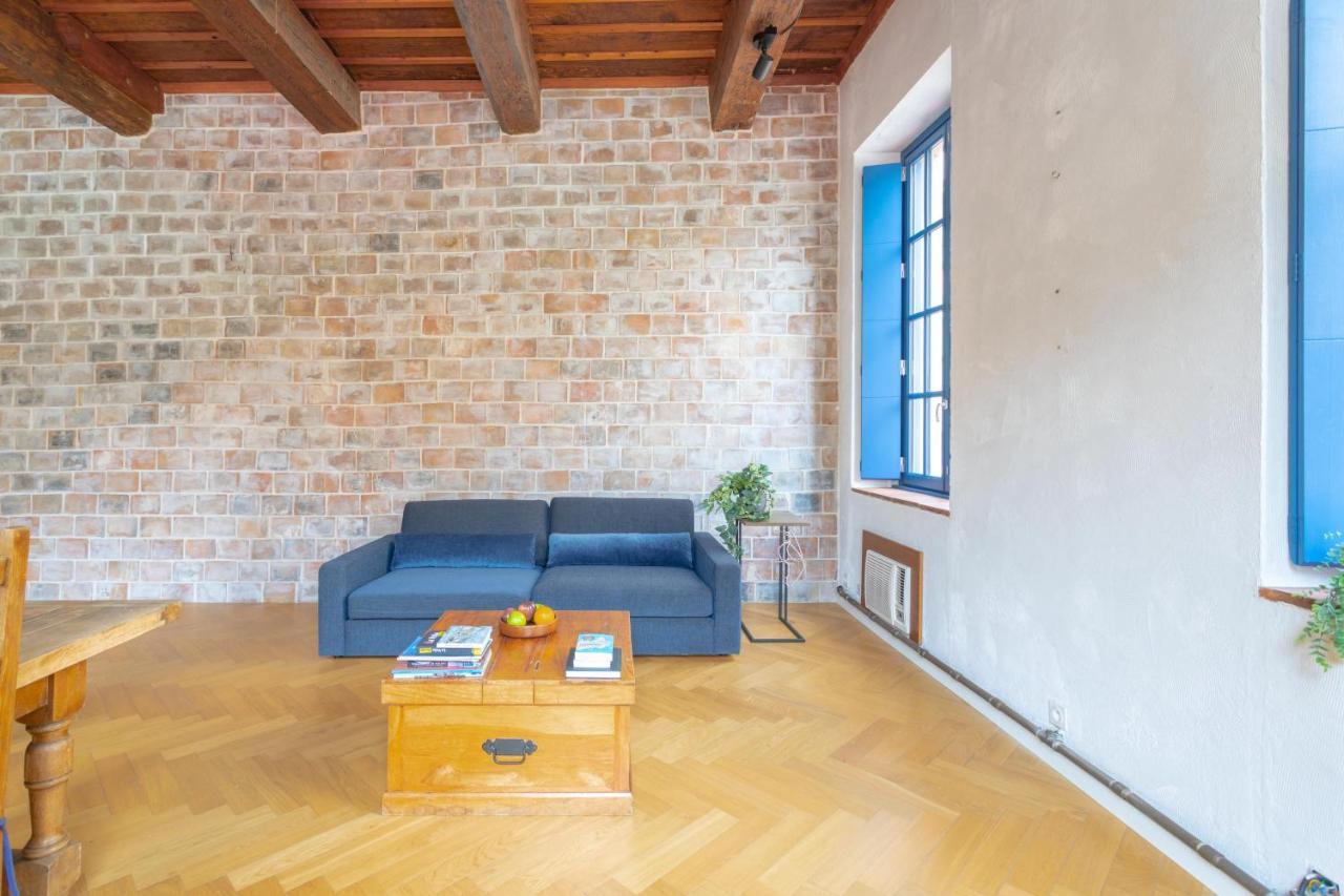 Sunny Stylish Spacious Loft In Old-Port Marseilles Buitenkant foto