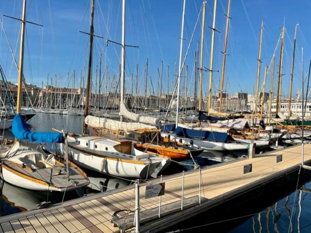 Sunny Stylish Spacious Loft In Old-Port Marseilles Buitenkant foto